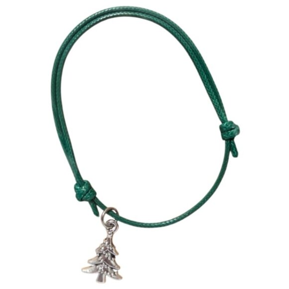2 Sets Women Adjustable Christmas Nylon Rope  Wish Bracelet (One Size) NWT - Picture 4 of 5